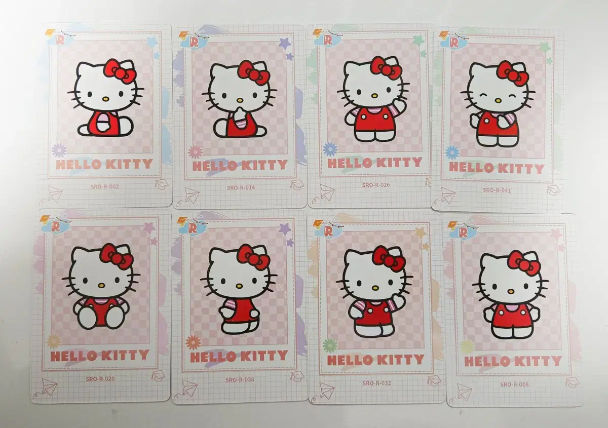 Sanrio Photocard Character Collectors kard Hello Kitty R-Card Set sell 1st Edition