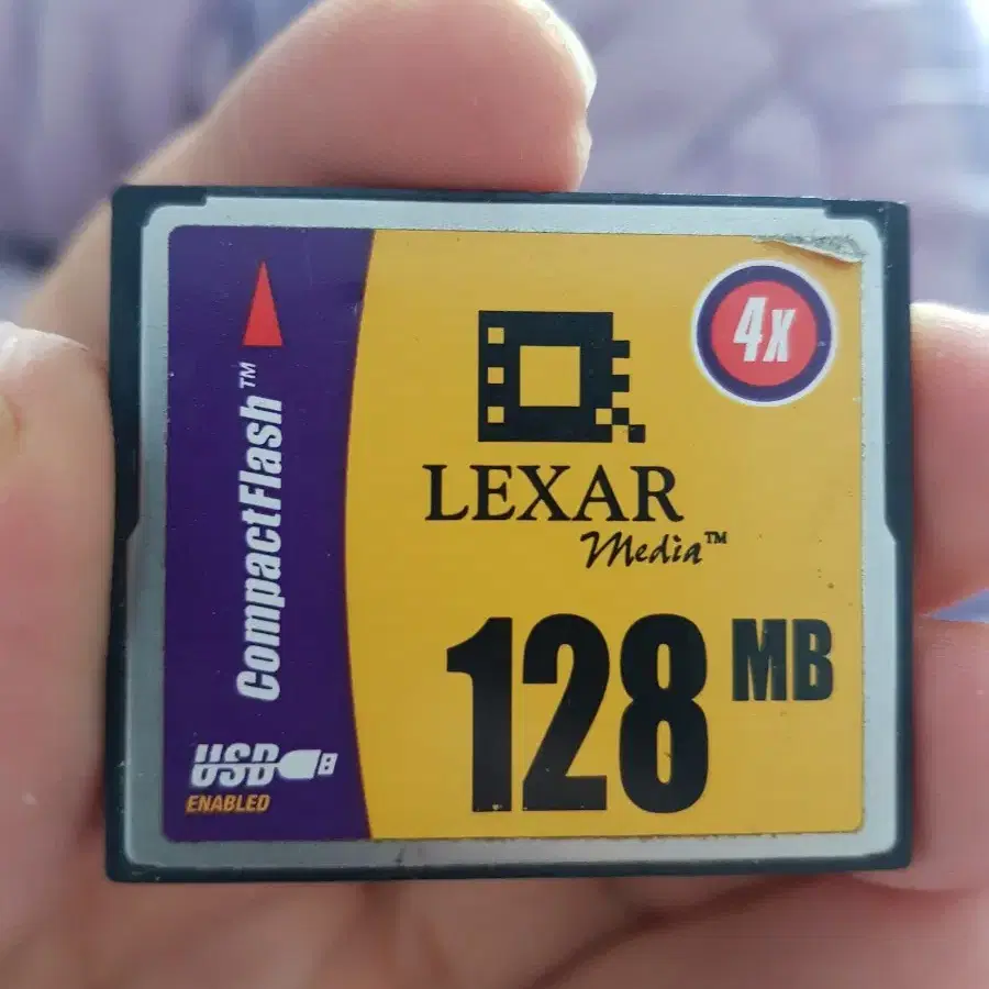 렉사 LEXAR CF 128MB 메모리