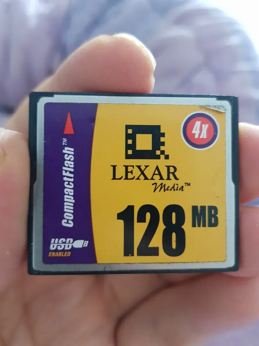 렉사 LEXAR CF 128MB 메모리