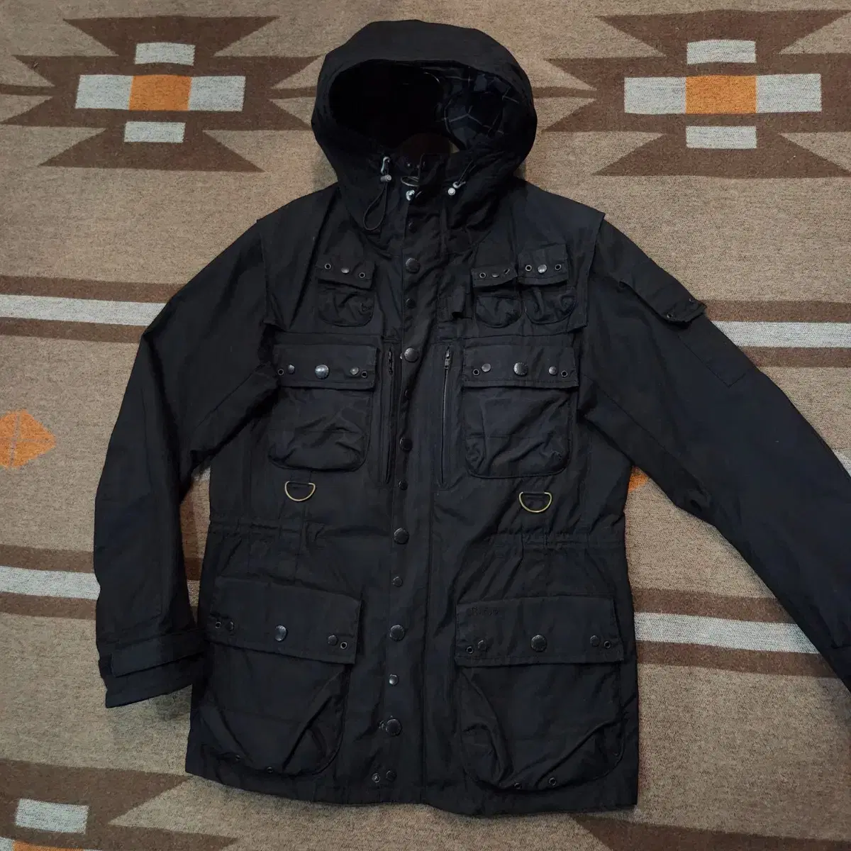 Barbour Tokito Military Wax Jacket S 95