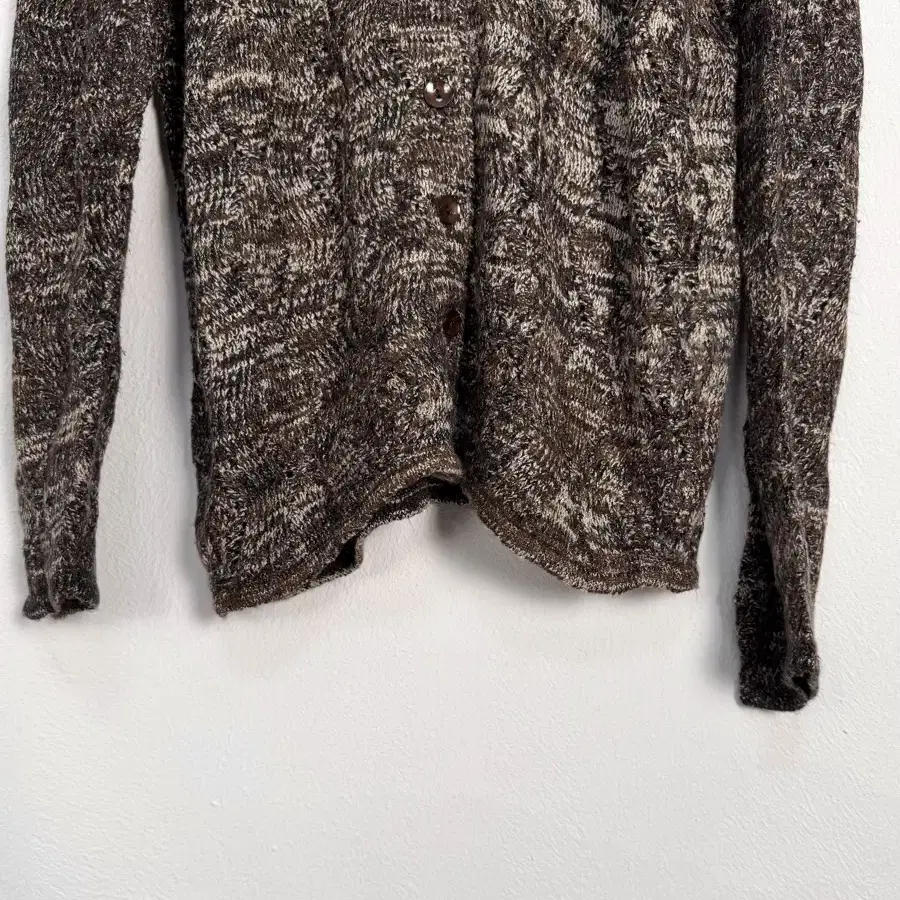 90s marbled knit cardigan