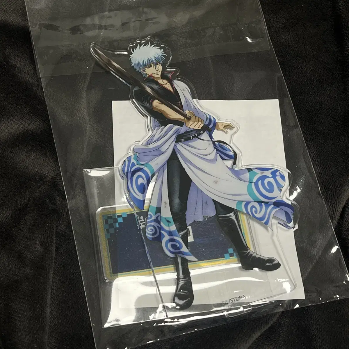 Quick sale) Gintama Vahn Namco acrylic stand Kintoki