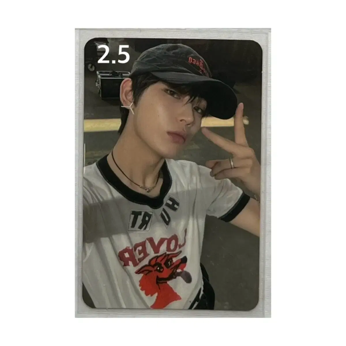 Enhypen sunwoo Orangeblood GS25 pre-order benefit photocard sells