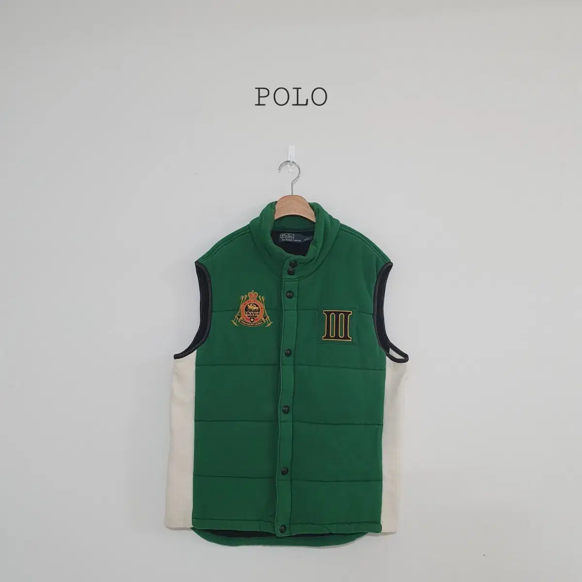 No.24112505 polo vest polo vest polo cotton padded vest polo quilted vest