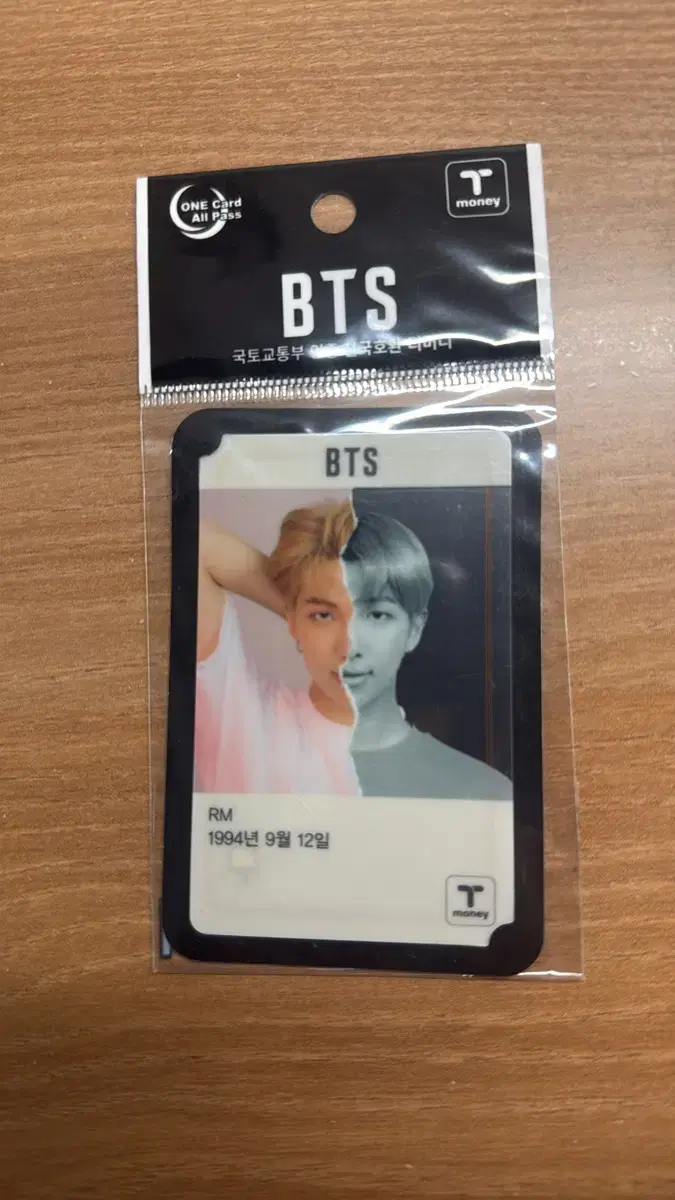 BTS RM Transportation Card