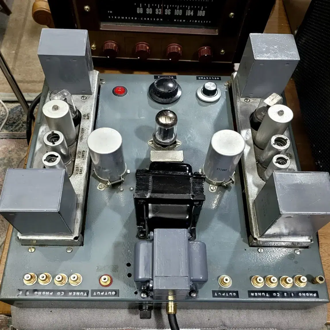 미국산 AMPEX 트랜스프리앰프