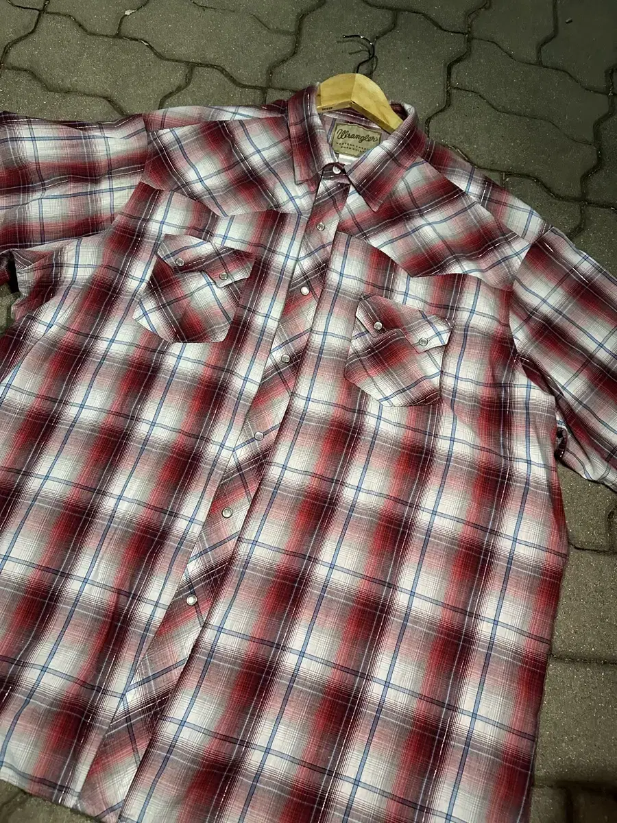 wrangler wrangler western check shirt