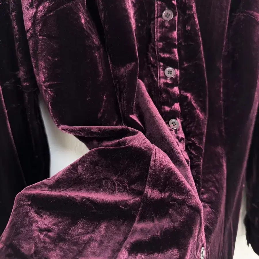 vintage velvet wine shirt