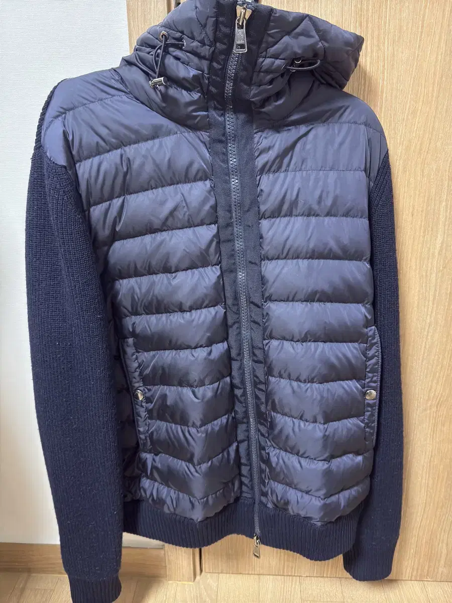 Moncler Knit Padded Hoodie XL in New Condition