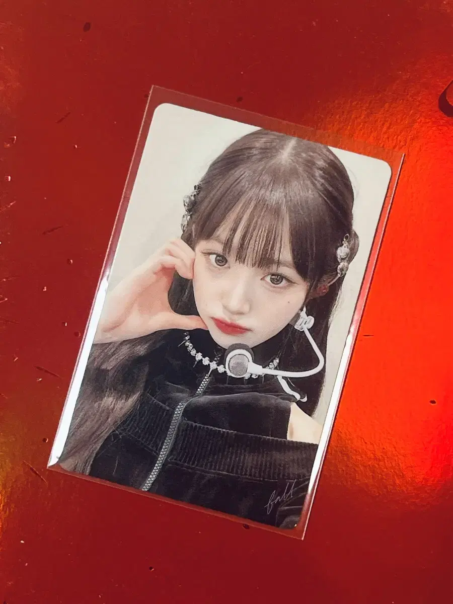 ive jang wonyoung wonyoung Fukuoka concert day 2 venue limited photocard poka