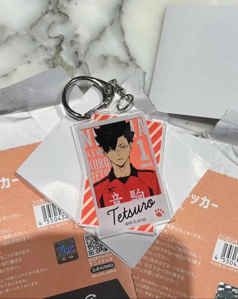 Haikyuu Kuroo Tetsuro PTPostersTsuketsuTsuketsu KeyringAcrylic Keyring