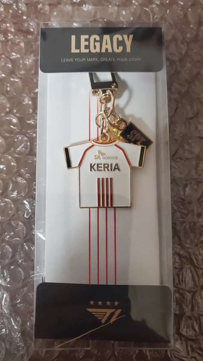 T1 T1 One Worlds Commemorative Jersey keyring Keria