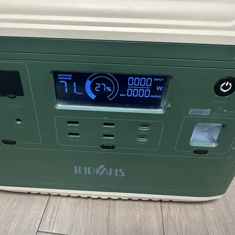 인디언즈 파워뱅크 2000w