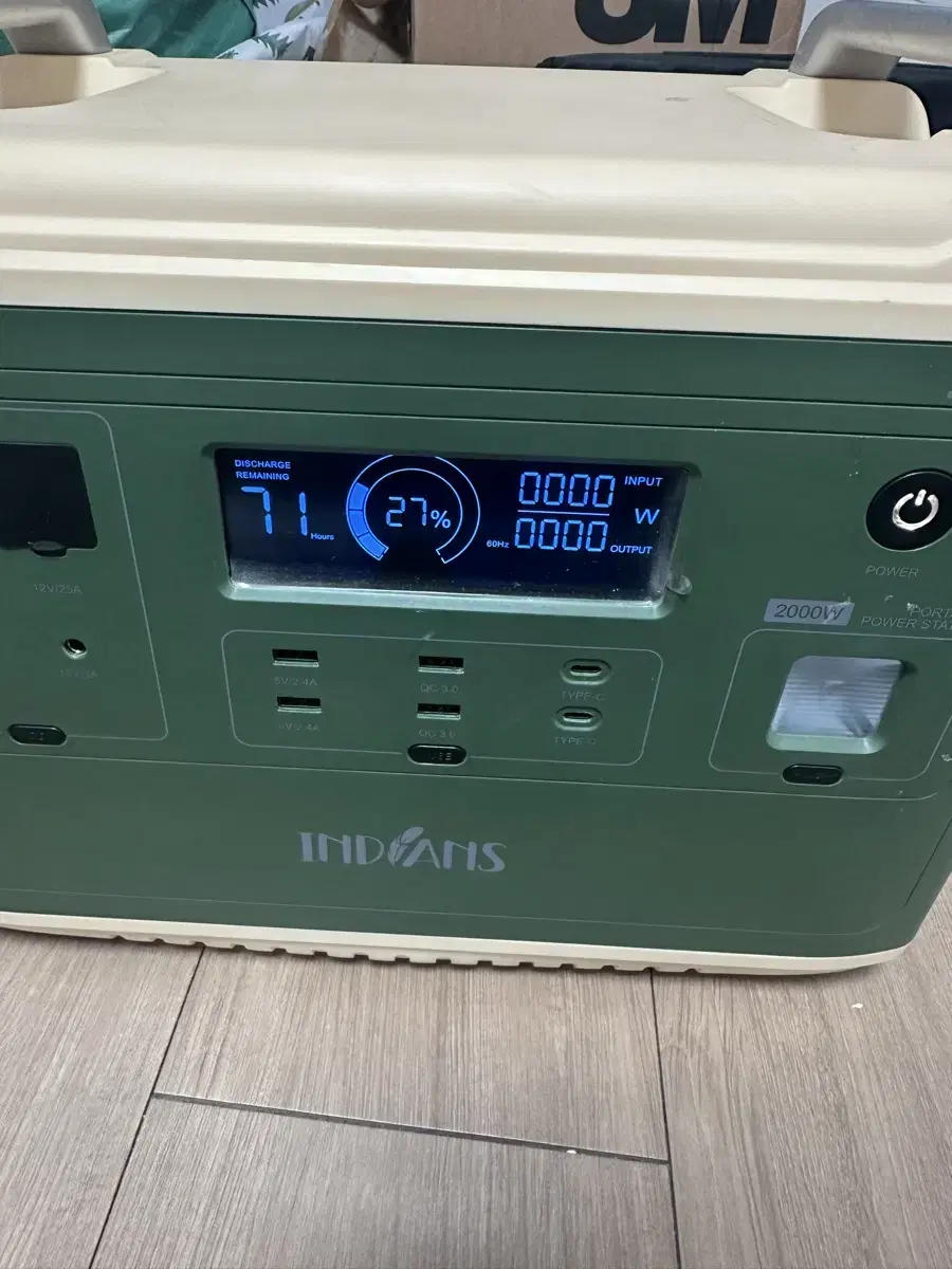 인디언즈 파워뱅크 2000w