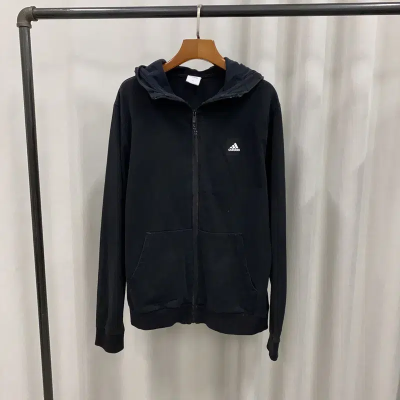 Adidas Black Techpack Hoodie Zip Up 95 A07109