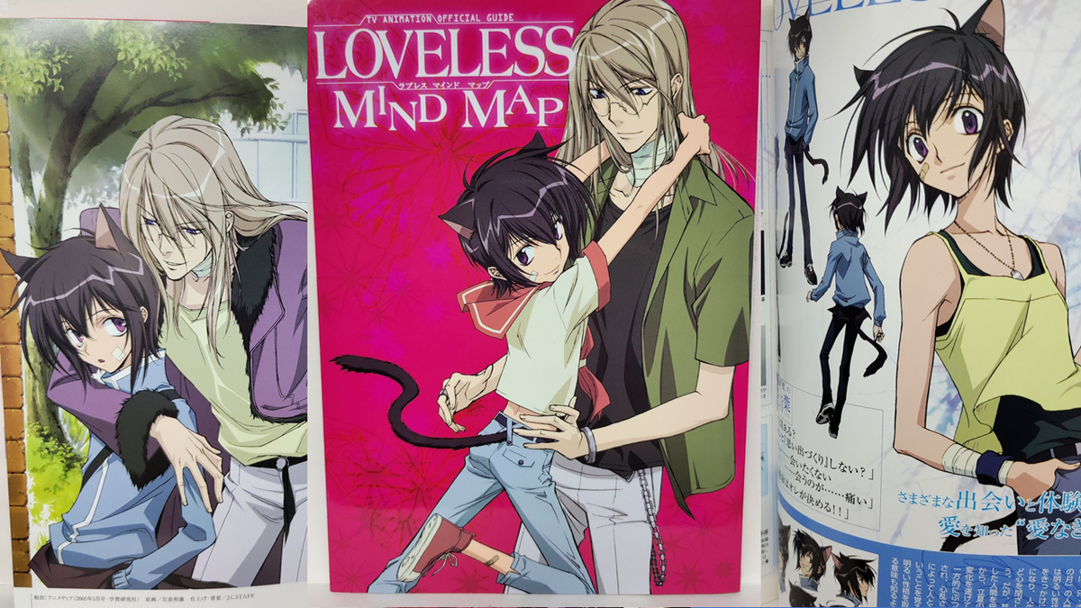 Loveless Loveless Official TV Anime Artbook #Artbook Compilation P