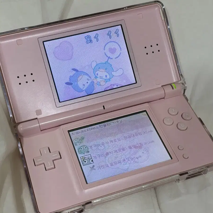 닌텐도 ds lite 핑크+칩