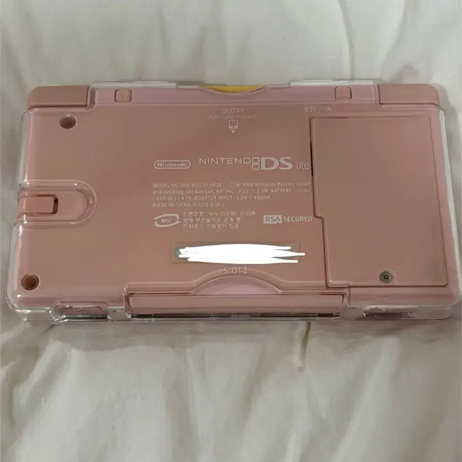 닌텐도 ds lite 핑크+칩