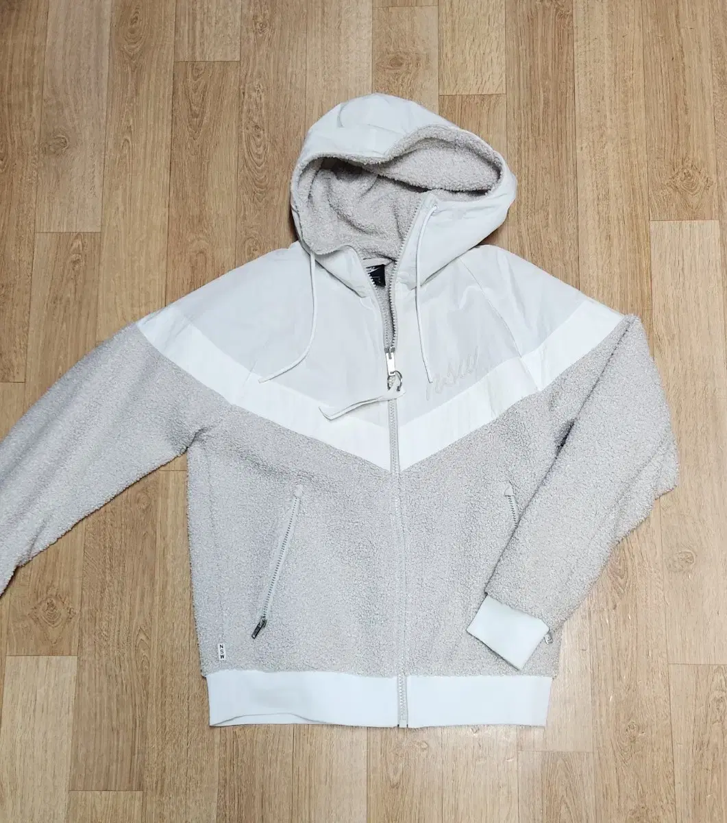 (택포)nike sherpa windrunner fleece hooded jacket public 95