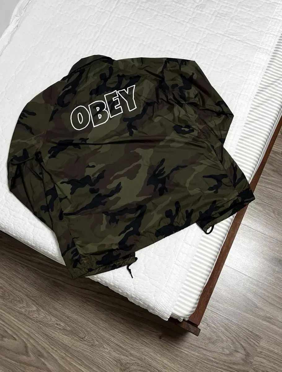 Obey Khaki Coach Jacket