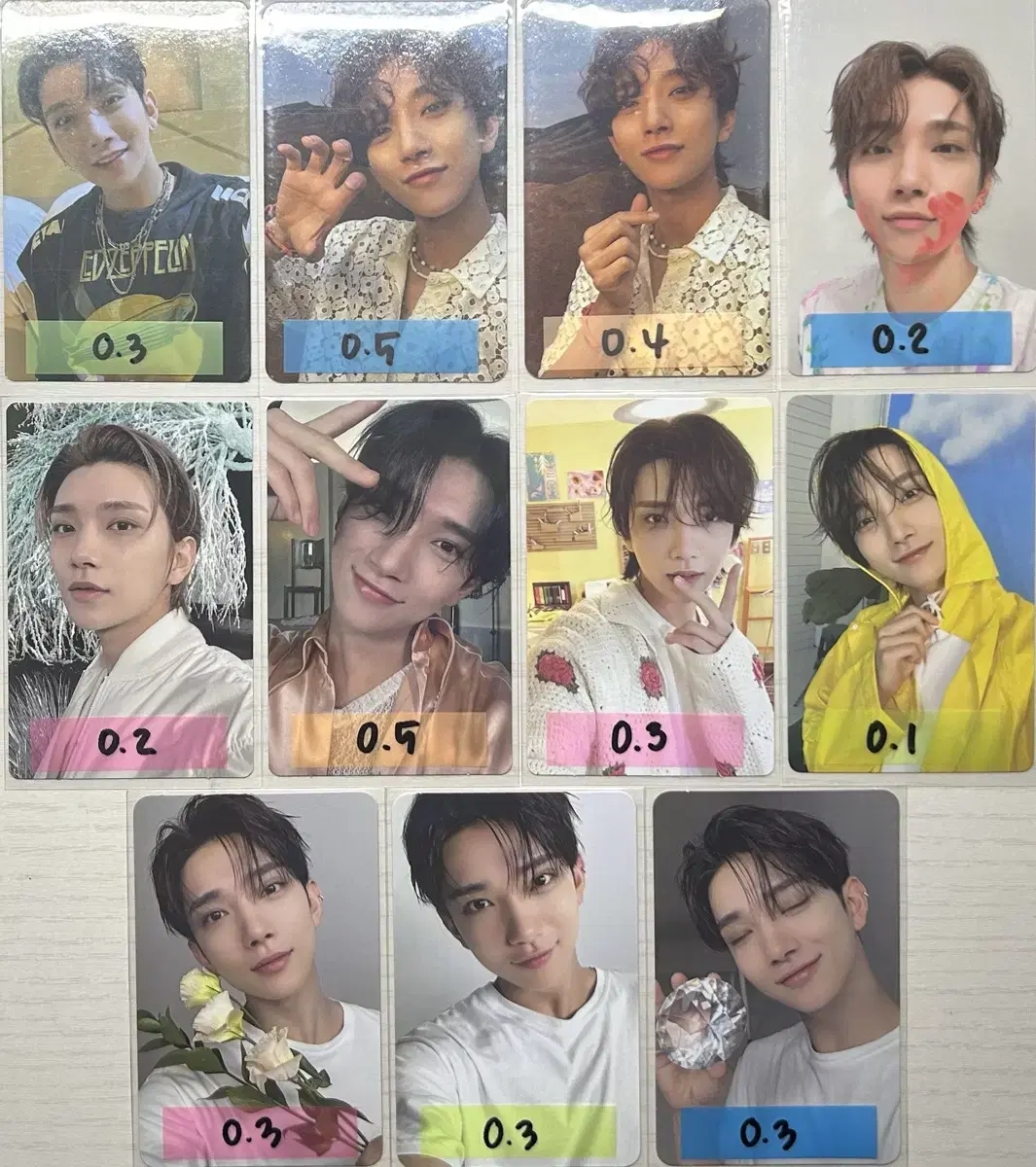 Joshua Ataka Feathersun Sector FML Heaven Best Weverse Vahn Carat Vahn Photocard