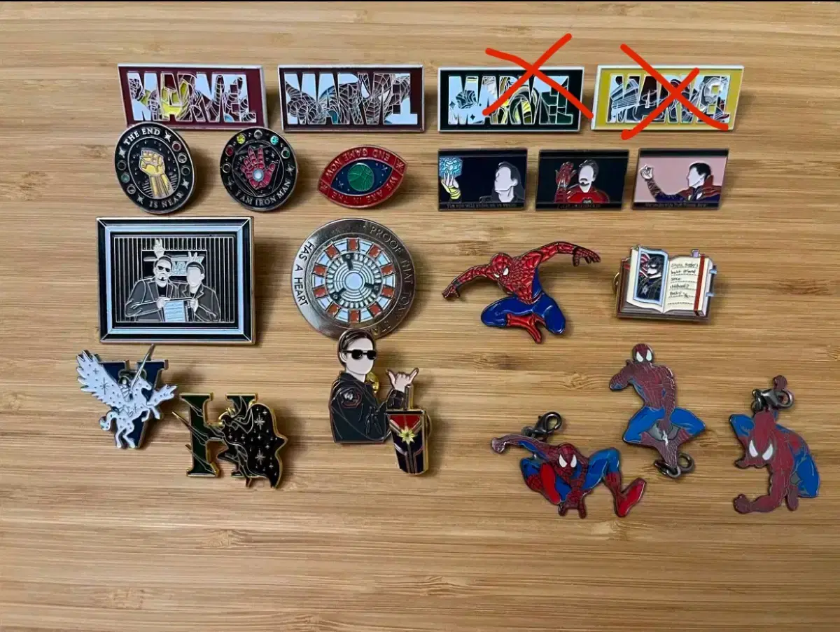 Marvel Merchandise Badge WTS