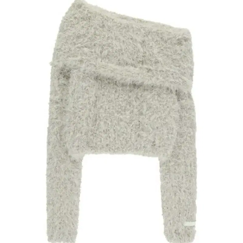 애프터아워즈 오프숄더 SOFT HAIRY ONE SHOULDER KNIT