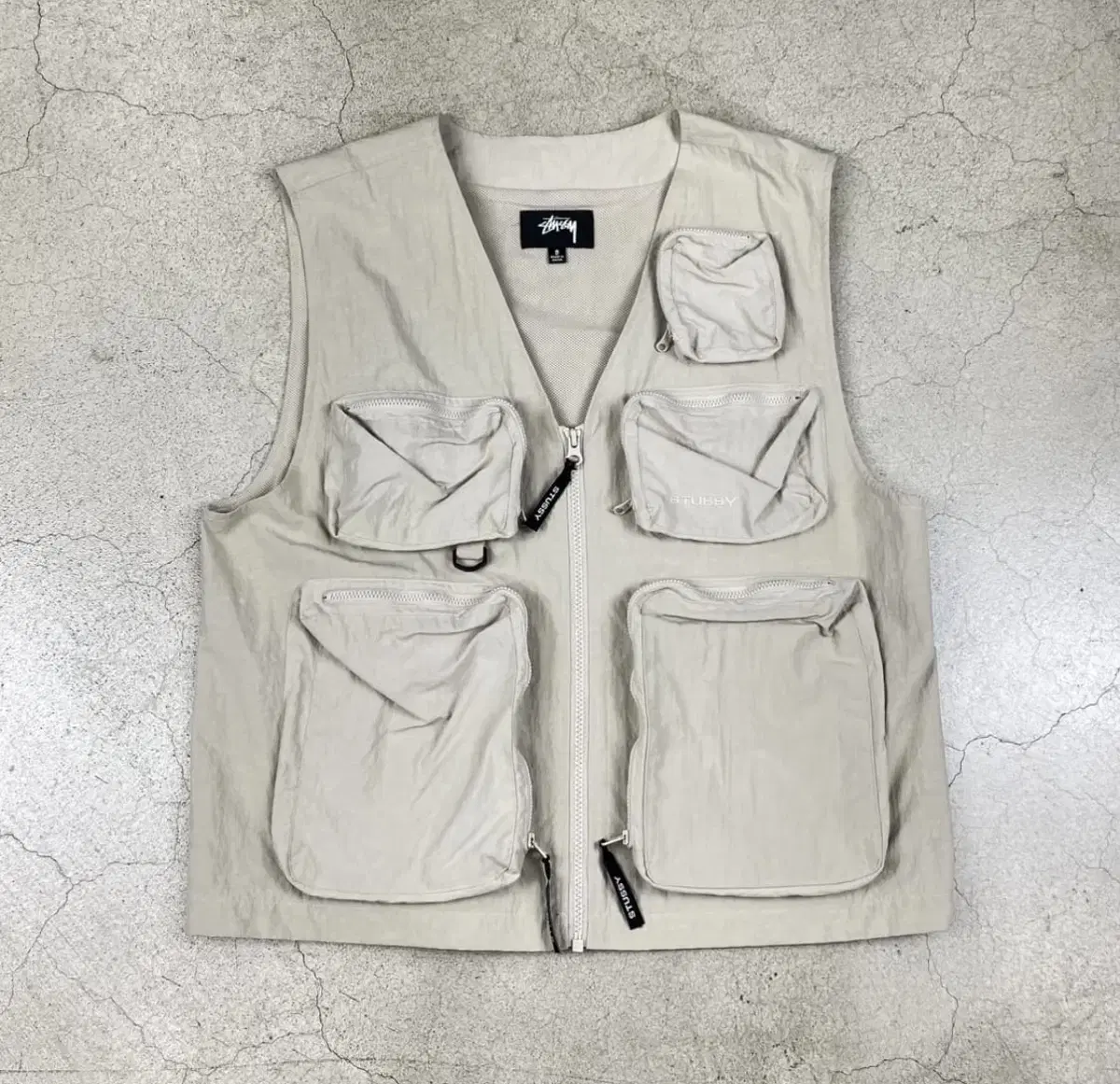 Stussy Utility Nylon Woven Vest (95)