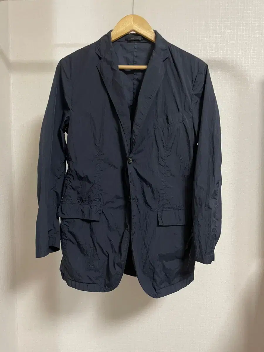 Jil Sander 2-button jacket as thin as vinyl