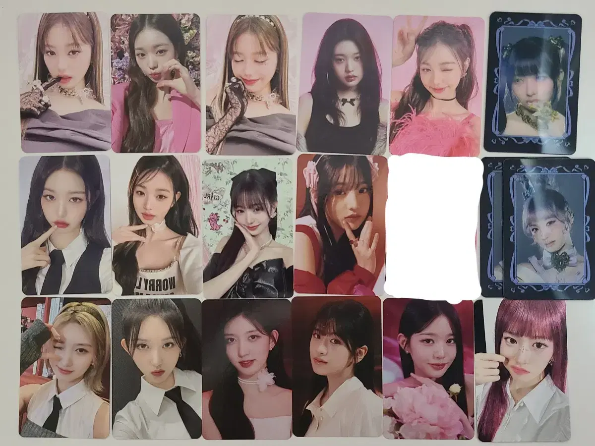 Ive jang wonyoung ahn yujin gaeul photocard Chapter 15 bulk WTS