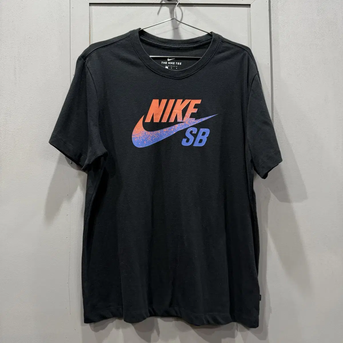 L Nike SB Dry Fit Logo Printed Short Sleeve T-Shirt