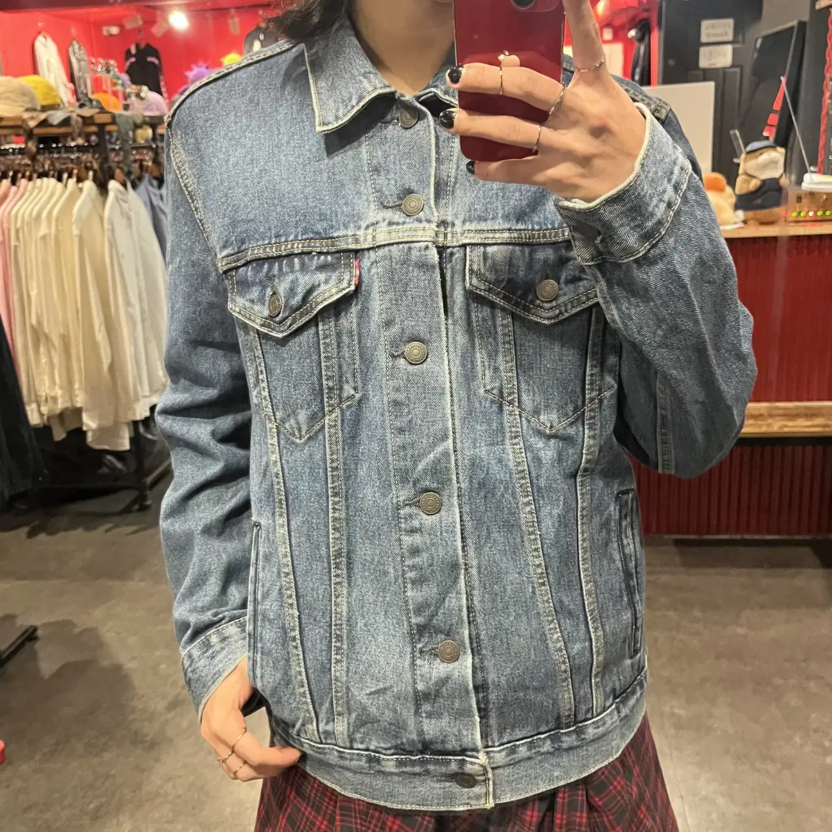 (end390) Vintage Jeans Jacket Outerwear