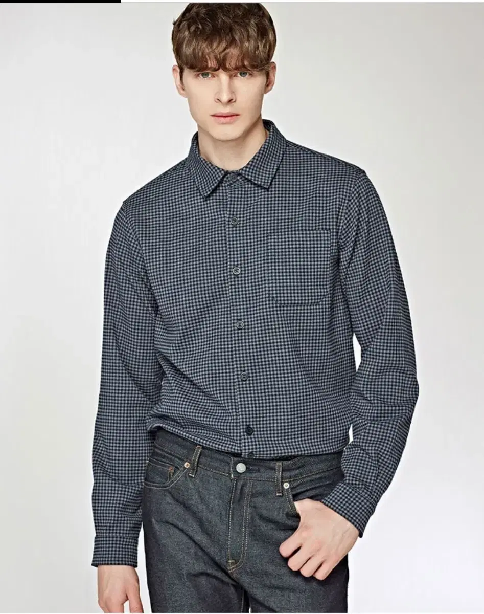 Millegolf Span Brushed Check Shirt