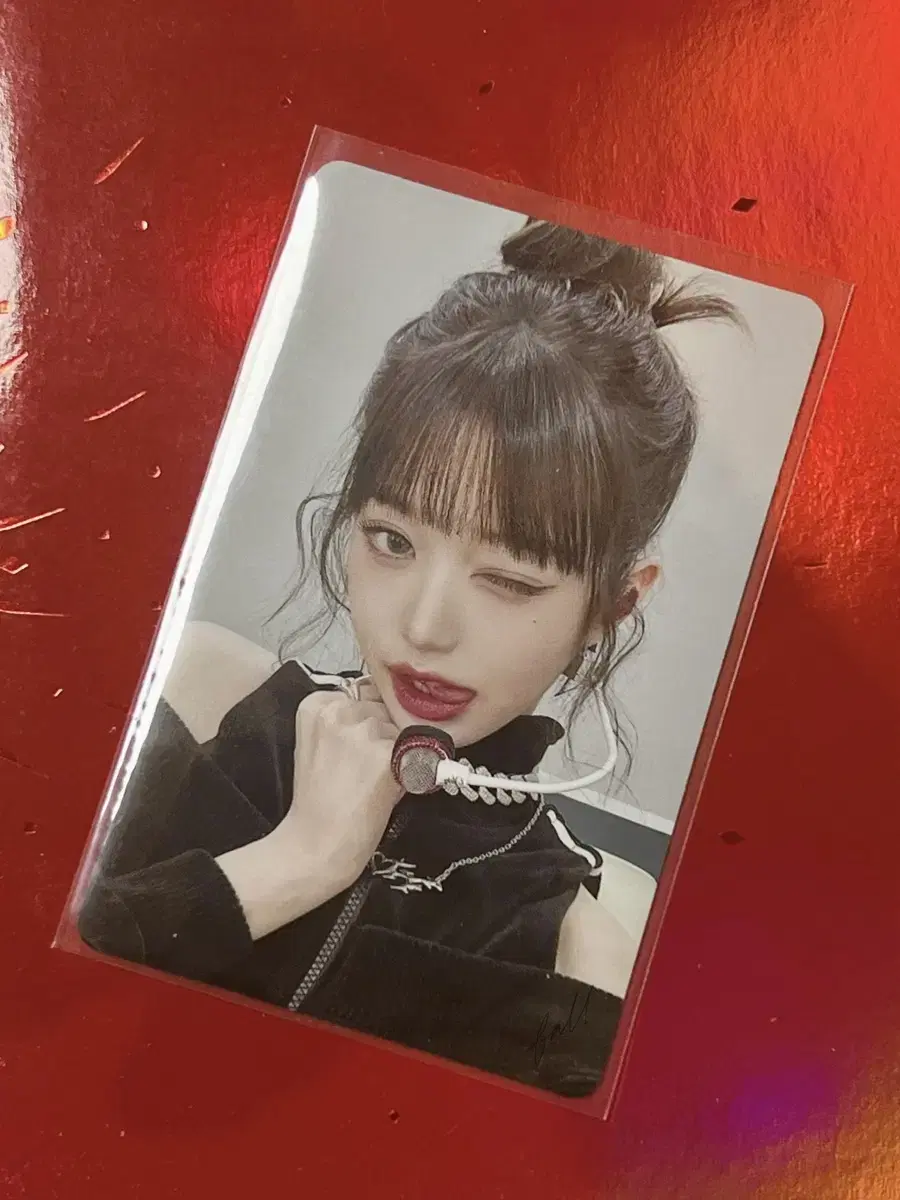 ive jang wonyoung wonyoung Yokohama offline venue limited photocard poka