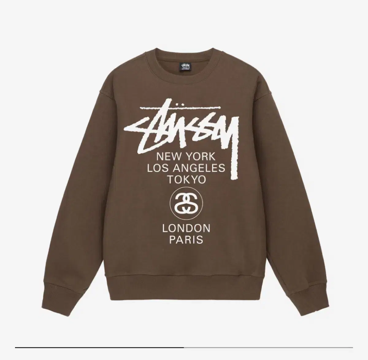 Stussy worldtour Man to Man Coffee S