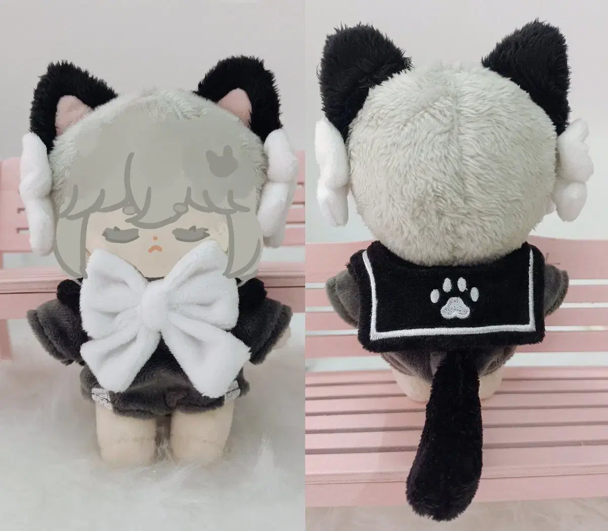 10cm doll clothes marinante oreo wts