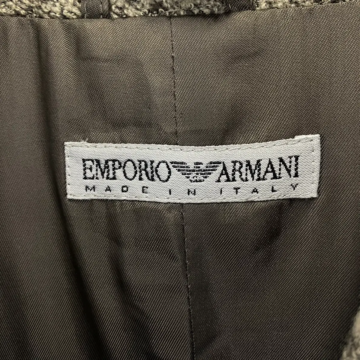 빈티지 EMPORIO ARMANI italy 우븐 울 자켓