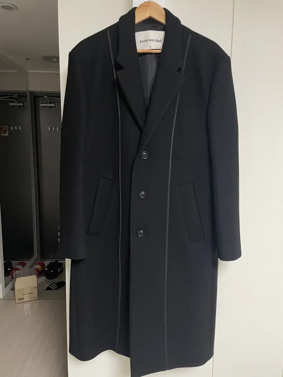 [M]Anderson Belle Daddy Classic Inside Out Wool Coat