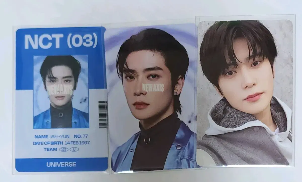 NCT NCT Universe ID kard Photo Card Set jaehyun photocard Full Set