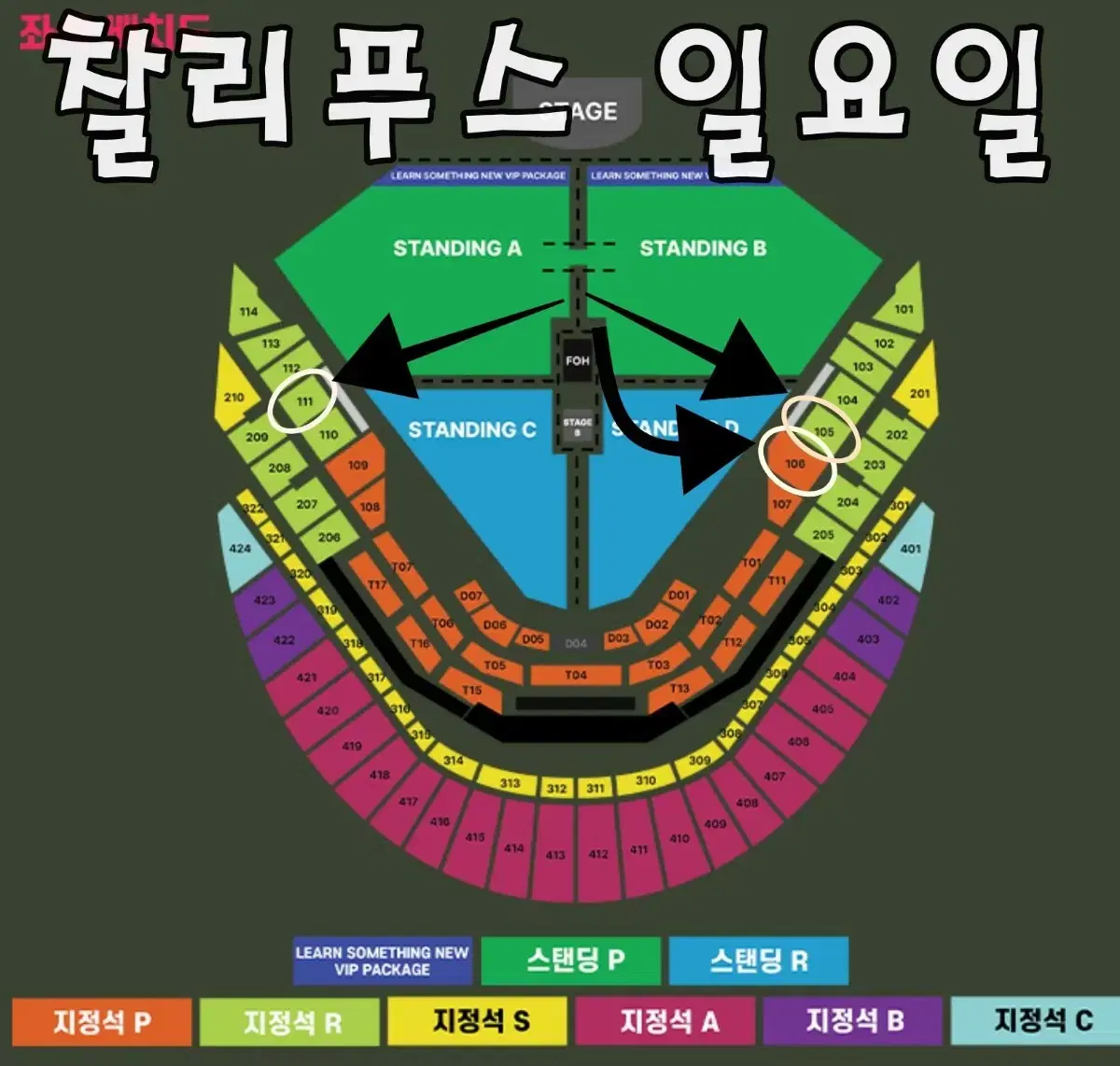 찰리푸스 일요일 공연