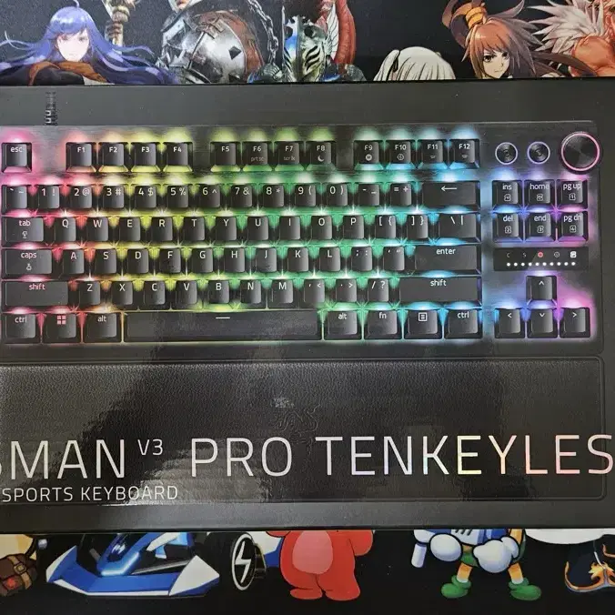 레이저 Huntsman Pro Tkl v3 팝니다(미개봉) 헌츠맨