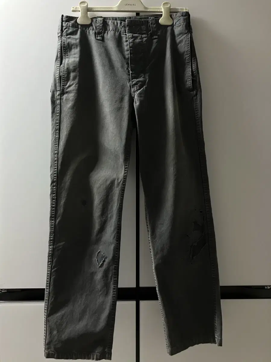 [2] Bead Beam Gifford Pants Black