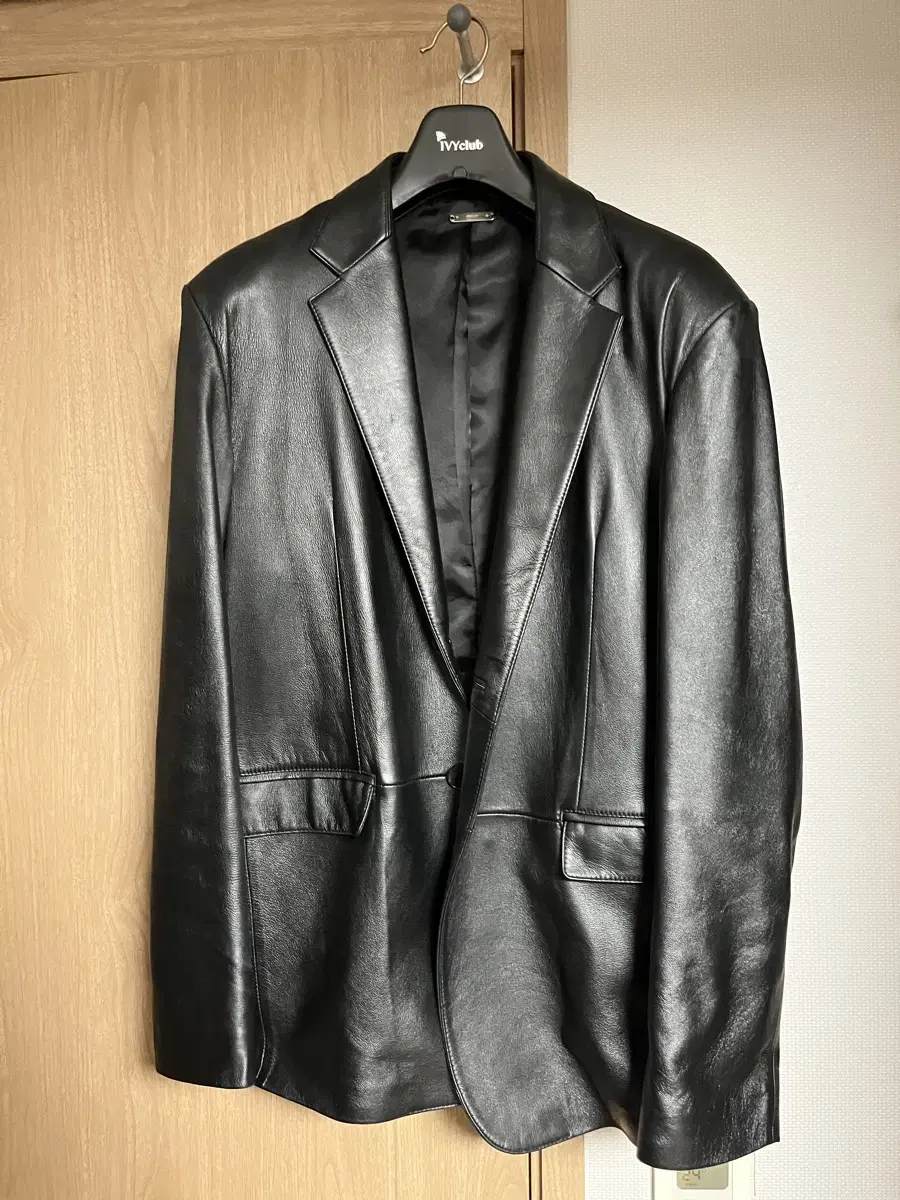 Tony Weck Port Leather Blazer L in Lambskin