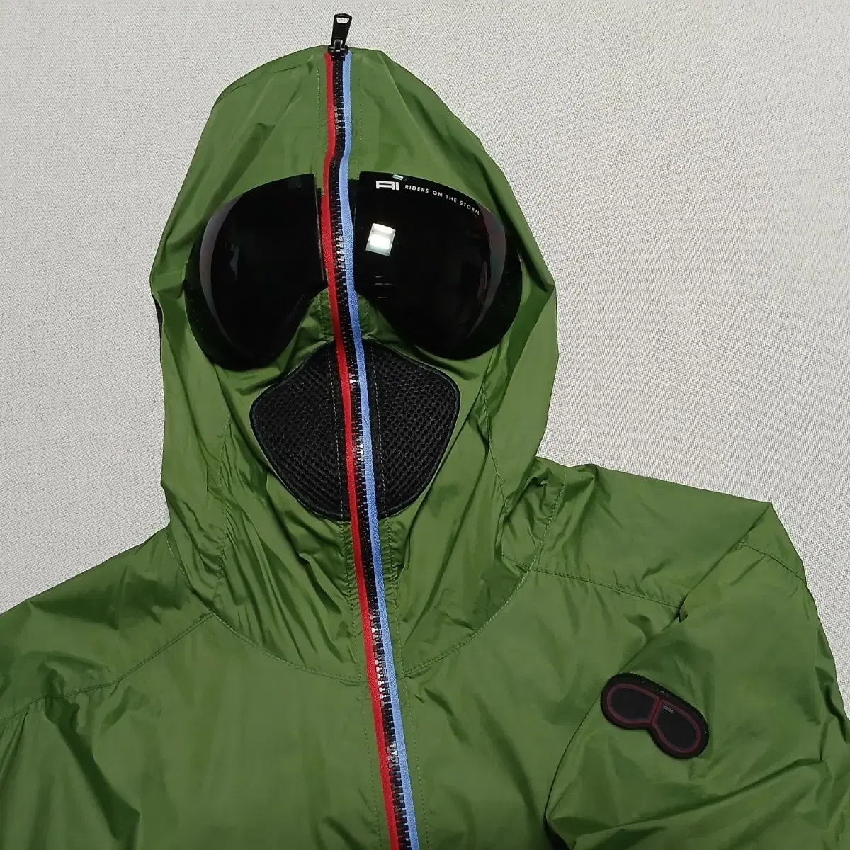 Aviators Goggle Full Hooded Windbreaker Jacket