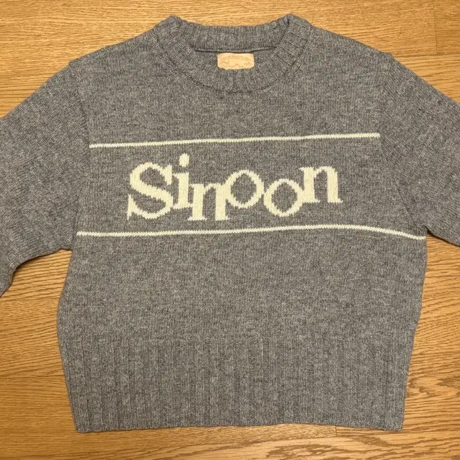 Sinoon Pullover Knit 시눈 니트 Grey