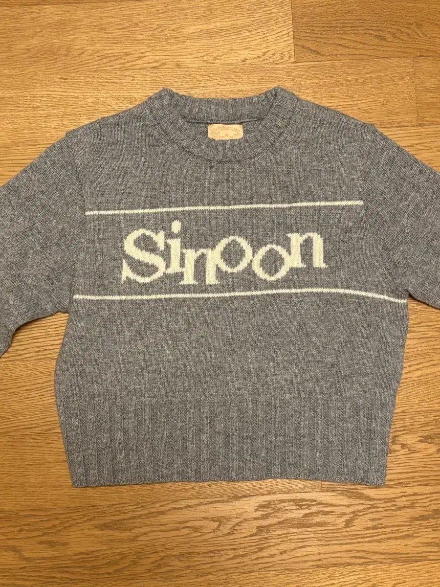 Sinoon Pullover Knit 시눈 니트 Grey