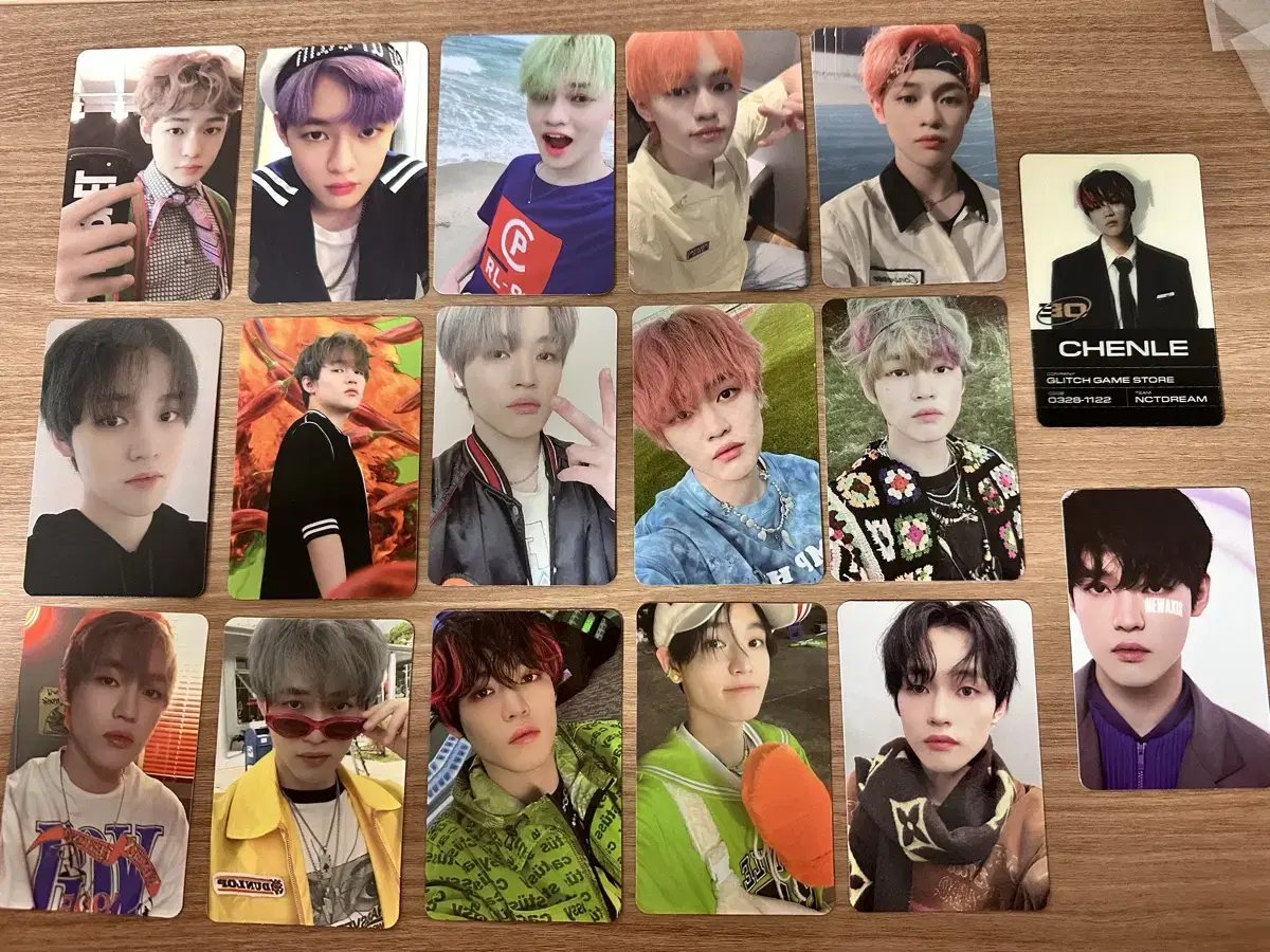 NCT nct dream chenle photocard Bulk