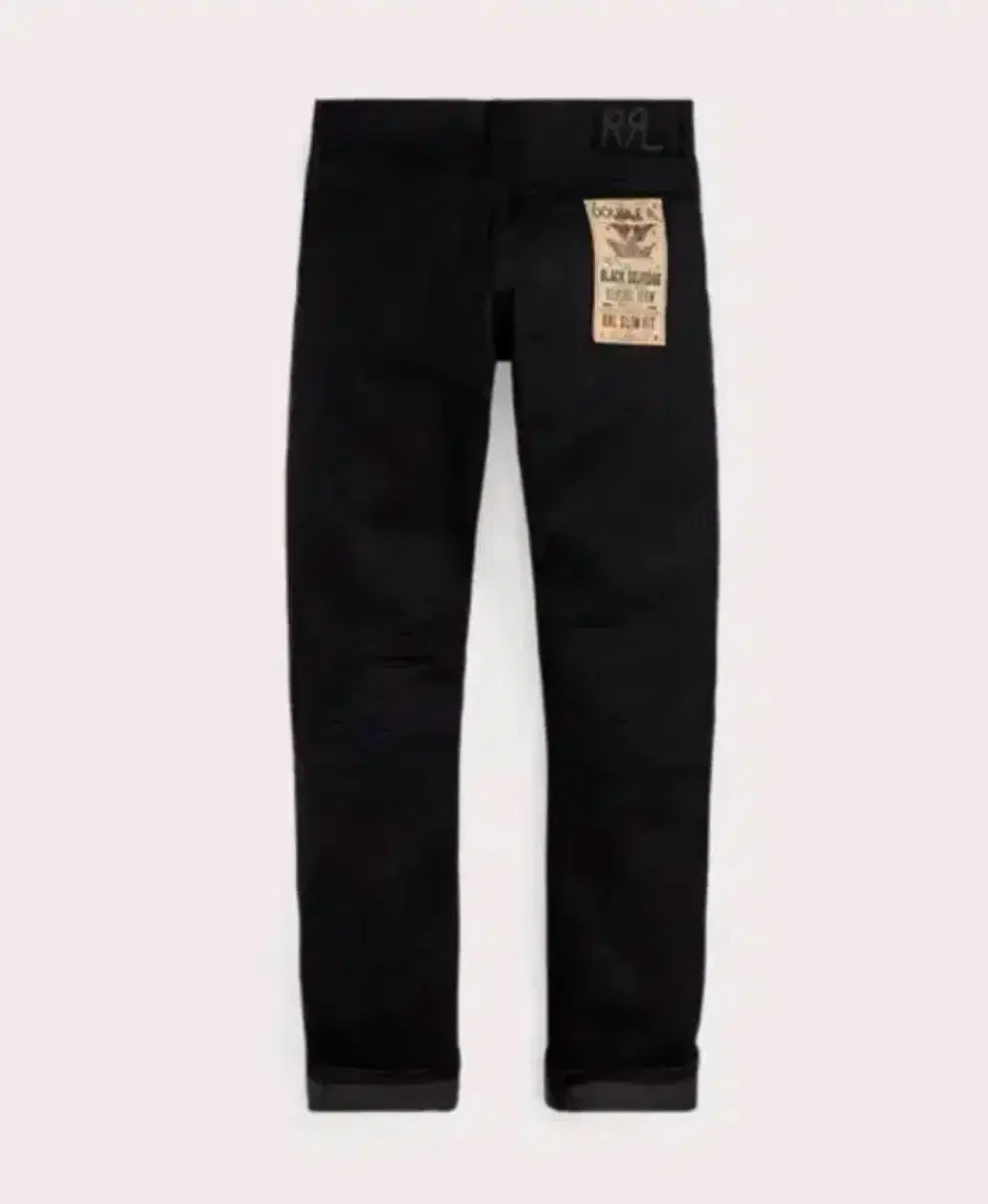 [13% OFF] RRL Black-on-Black jin Slim Fit Double Onda