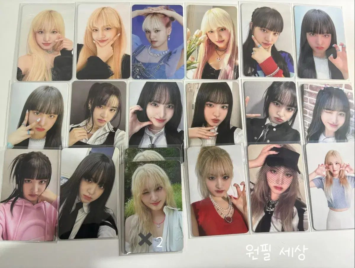 0.2,0.3) iBreeze photocard sell yujin,gaeul,lay,wonyoung,liz,leeseo