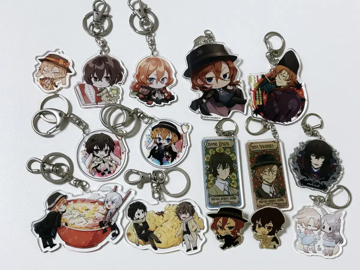 Moonsdog Dazai Chuuya acrylic keyring Bulk